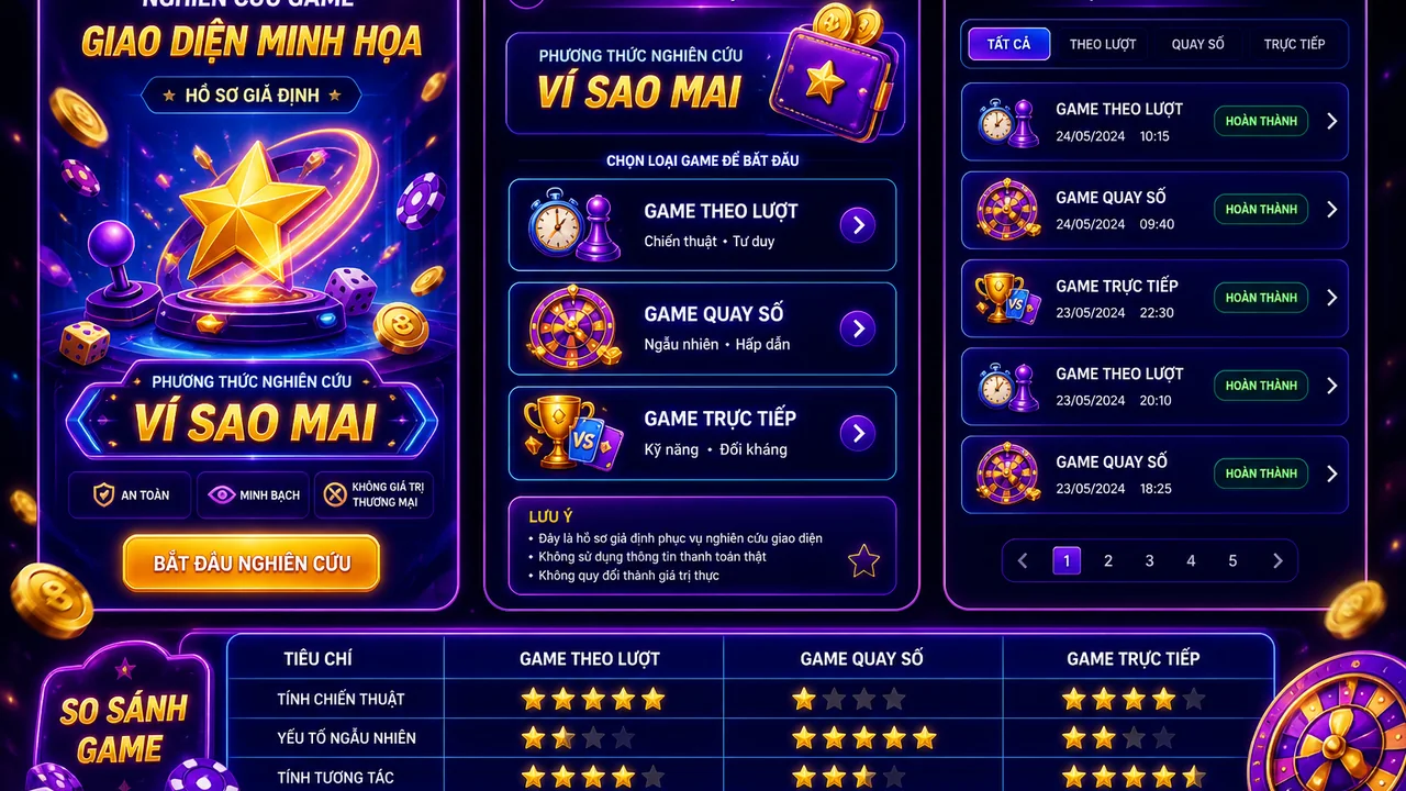 Theo dõi lựa chọn thanh toán giữa các màn hình game trên king33